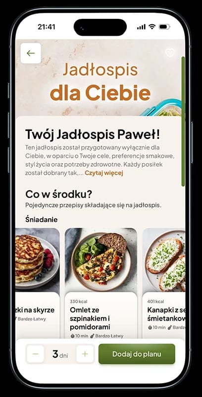 Gotowe przepisy i jadłospisy