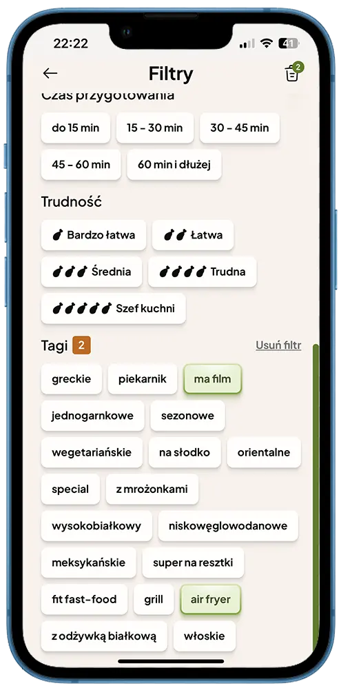 Znajdź przepisy, jakich potrzebujesz