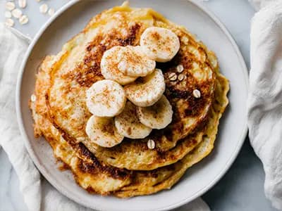 Placki bananowe - Luncher Policzona Szama